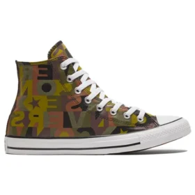 Chuck Taylor All Star High Top „Negru Maro Galben”