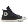 Chuck Taylor All Star High Tumbled Leather „Black Hyper Royal”