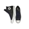 Chuck Taylor All Star High Tumbled Leather „Black Hyper Royal”