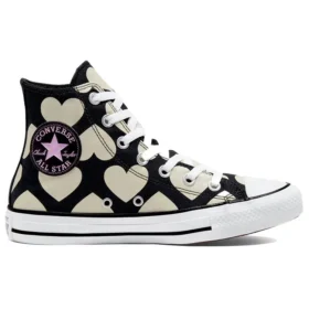Chuck Taylor All Star High „Twisted Hearts – Black”