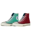 Chuck Taylor All Star J Hi „Maroon Dark Navy Mint”