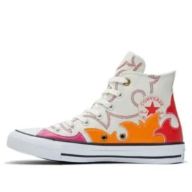 Chuck Taylor All Star LE High Egret Red Orange „White Red”
