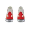 Chuck Taylor All Star LE High Egret Red Orange „White Red”