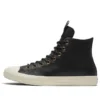 Chuck Taylor All Star Leather High „Black Egret”