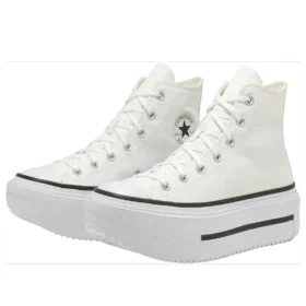 Chuck Taylor All Star Lift Double Stack Hi „Alb Negru”