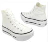 Chuck Taylor All Star Lift Double Stack Hi „Alb Negru”