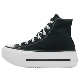 Chuck Taylor All Star Lift Double Stack Hi „Black White”
