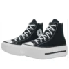 Chuck Taylor All Star Lift Double Stack Hi „Black White”