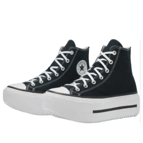 Chuck Taylor All Star Lift Double Stack Hi „Black White”