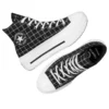 Chuck Taylor All Star Lift Double Stack Platform High „Plaid”