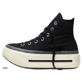 Chuck Taylor All Star Lift Double Stack Platform Jelly „Black Egret”