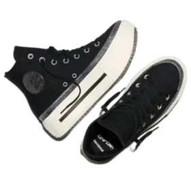 Chuck Taylor All Star Lift Double Stack Platform Jelly „Black Egret”