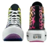 Chuck Taylor All Star Lift Double Stack Platform Pride High „Chaos Fuchsia Orange Rind”