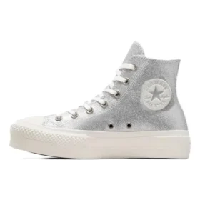 Chuck Taylor All Star Lift Hi „Silver”