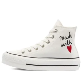 Chuck Taylor All Star Lift High „Valentine’s Day – Vintage White”