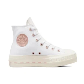 Chuck Taylor All Star Lift High „White Pink Clay”