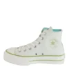Chuck Taylor All Star Lift Platform „Alb-verde”