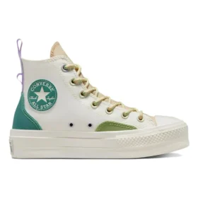 Chuck Taylor All Star Lift Platform High „Colorblock Overlay Algae Coast”