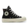 Chuck Taylor All Star Lift Platform High „Embroidered Floral – Black”