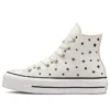Chuck Taylor All Star Lift Platform High „Embroidered Stars – Egret”