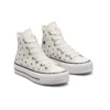 Chuck Taylor All Star Lift Platform High „Embroidered Stars – Egret”