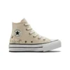 Chuck Taylor All Star Lift Platform High PS „Broderie florală – Ivory natural”