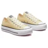 Chuck Taylor All Star Lift Platform Low „Seasonal Color – Lemon Drop”