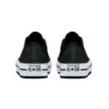 Chuck Taylor All Star Lift Platform Piele irizată „Negru Alb”