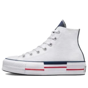 Chuck Taylor All Star Lift Platform Retro Denim „Alb”