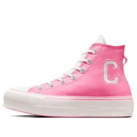 Chuck Taylor All Star Lift Platform Retro Varsity High „Oops Pink”