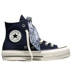 Chuck Taylor All Star Lift Platform Scarf Bow „Obsidian Blue”