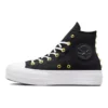 Chuck Taylor All Star Lift Platform Star Studded „Black White Gold”