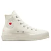 Chuck Taylor All Star Lift Platform Y2K Heart High Top „White Fever Dream”