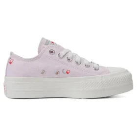 Chuck Taylor All Star Lift Platform Y2K Heart Low Top „Roz pal”