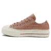 Chuck Taylor All Star Lift „Taupe Red”