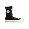 Chuck Taylor All Star Lifted Knee-High „Negru”