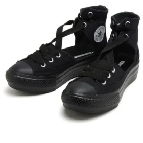 Chuck Taylor All Star Light PLTS Ghillie Hi „Black Monochrome”