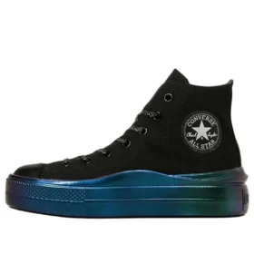Chuck Taylor All Star Light PLTS ��� Holosole Hi „Black Aurora Black”