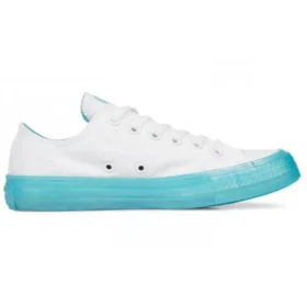 Chuck Taylor All Star Low „Alb decolorat Aqua”