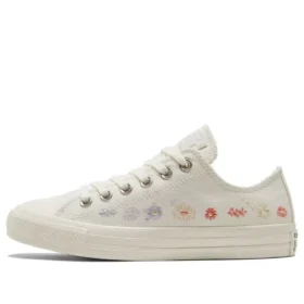 Chuck Taylor All Star Low „Embroidered Floral – Egret”