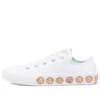 Chuck Taylor All Star Low Top „Alb-galben”