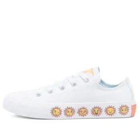 Chuck Taylor All Star Low Top „Alb-galben”