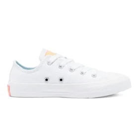 Chuck Taylor All Star Low Top „Alb-galben”