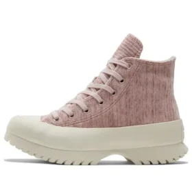 Chuck Taylor All Star Lugged 2.0 High „Striped Knit – Stone Mauve”