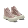 Chuck Taylor All Star Lugged 2.0 High „Striped Knit – Stone Mauve”