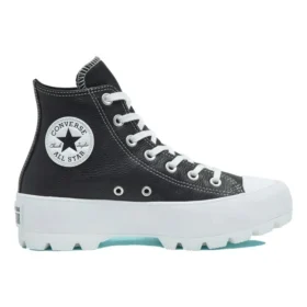 Chuck Taylor All Star Lugged Leather High „Black White”