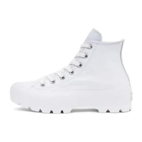 Chuck Taylor All Star Lugged Leather High „White”