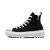 Chuck Taylor All Star Lugged Lift Platform High „Negru Alb”