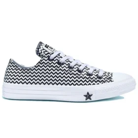 Chuck Taylor All Star Mission-V Low Top Negru Alb Model Val „Negru Alb”