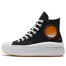 Chuck Taylor All Star Move High „Black White Orange”